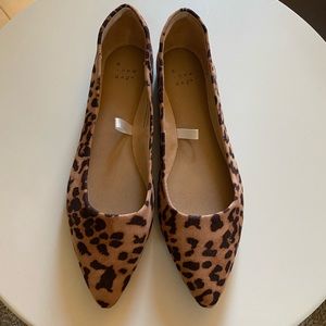 Leopard Print Flats